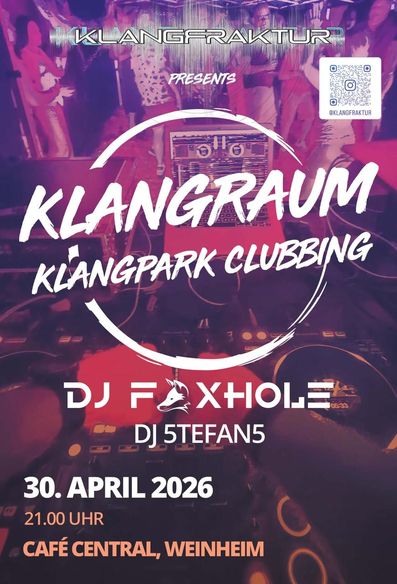 Veranstaltungsbild für Klangraum Clubbing